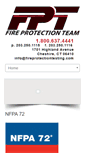 Mobile Screenshot of fireprotectiontesting.com